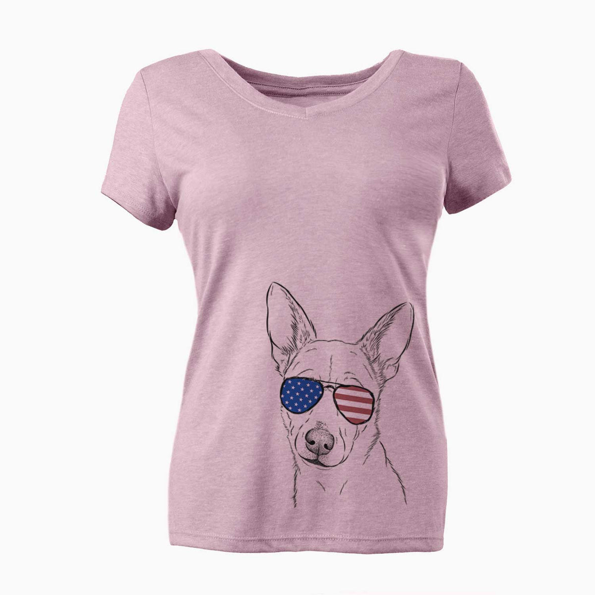 USA Sooner the Huskimo - Women's Perfect V-neck Shirt