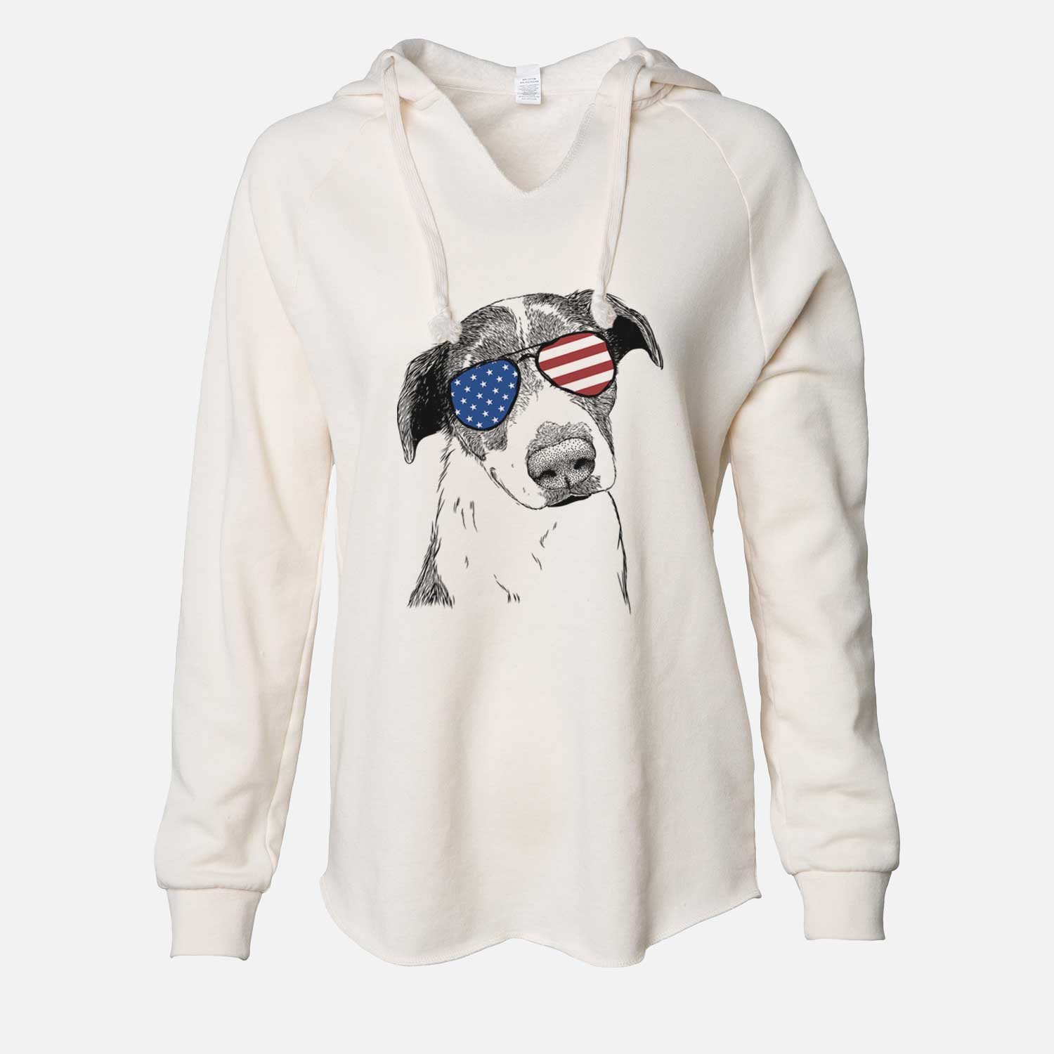USA Sophia the Mixed Breed - Cali Wave Hooded Sweatshirt