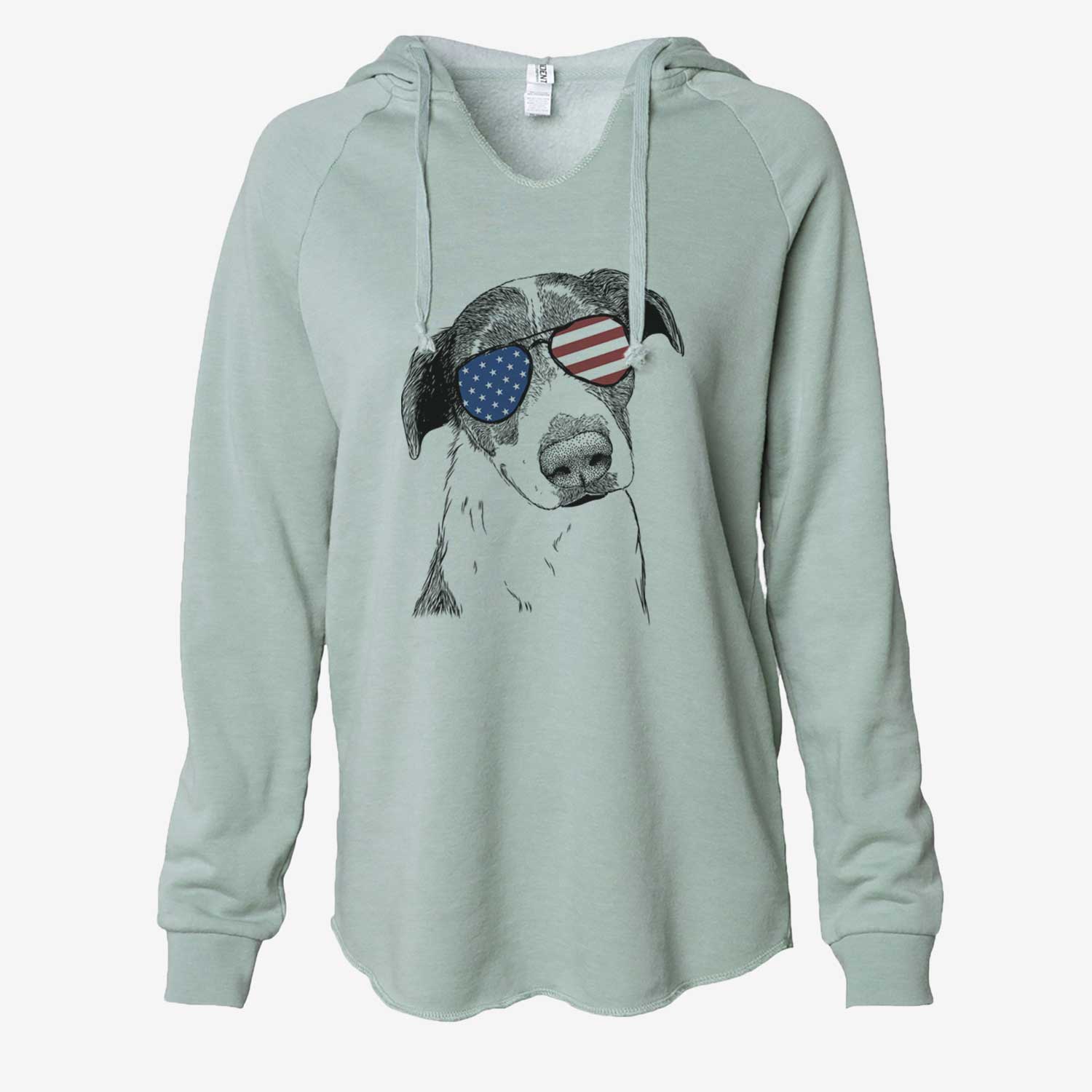 USA Sophia the Mixed Breed - Cali Wave Hooded Sweatshirt