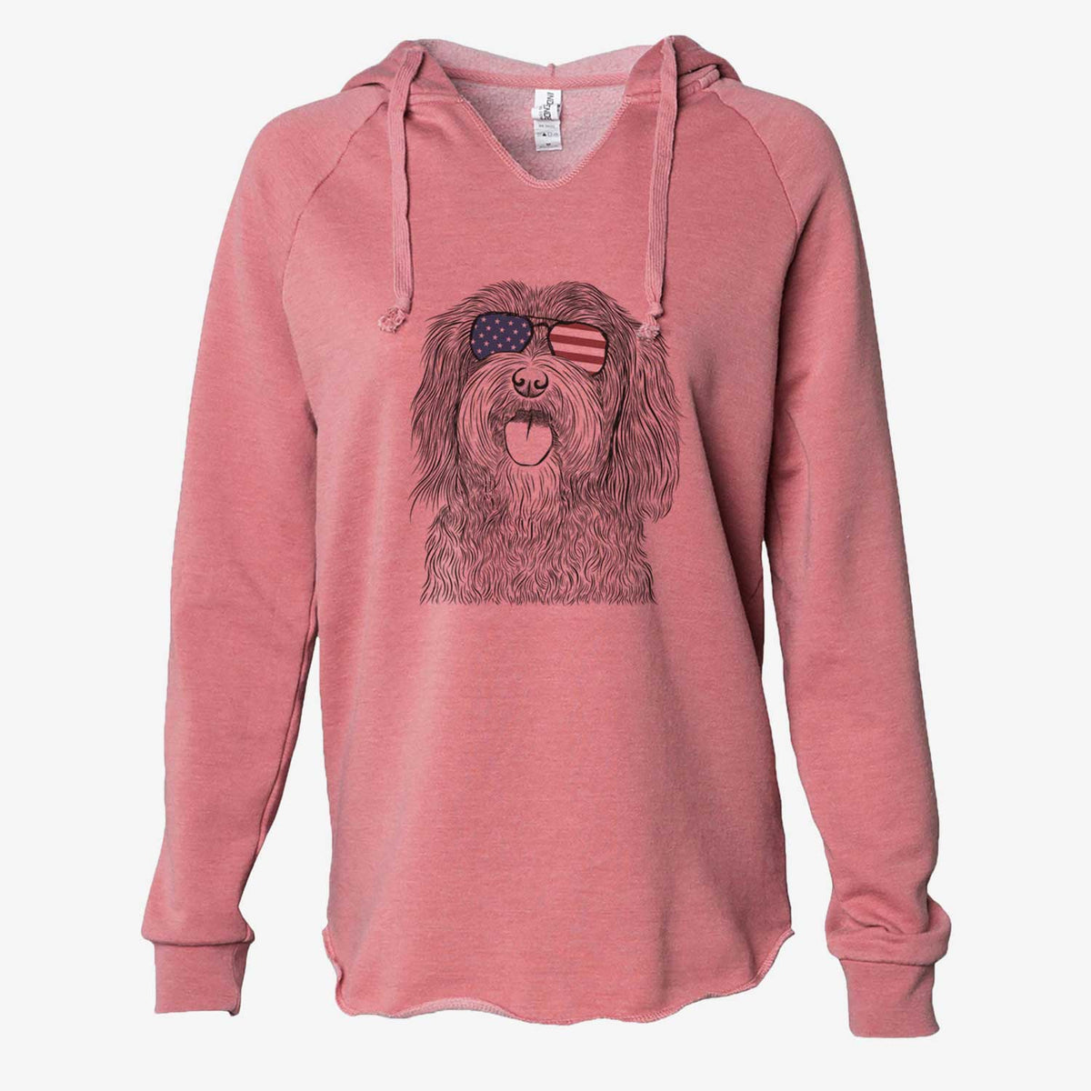 USA Sophie the Havanese - Cali Wave Hooded Sweatshirt