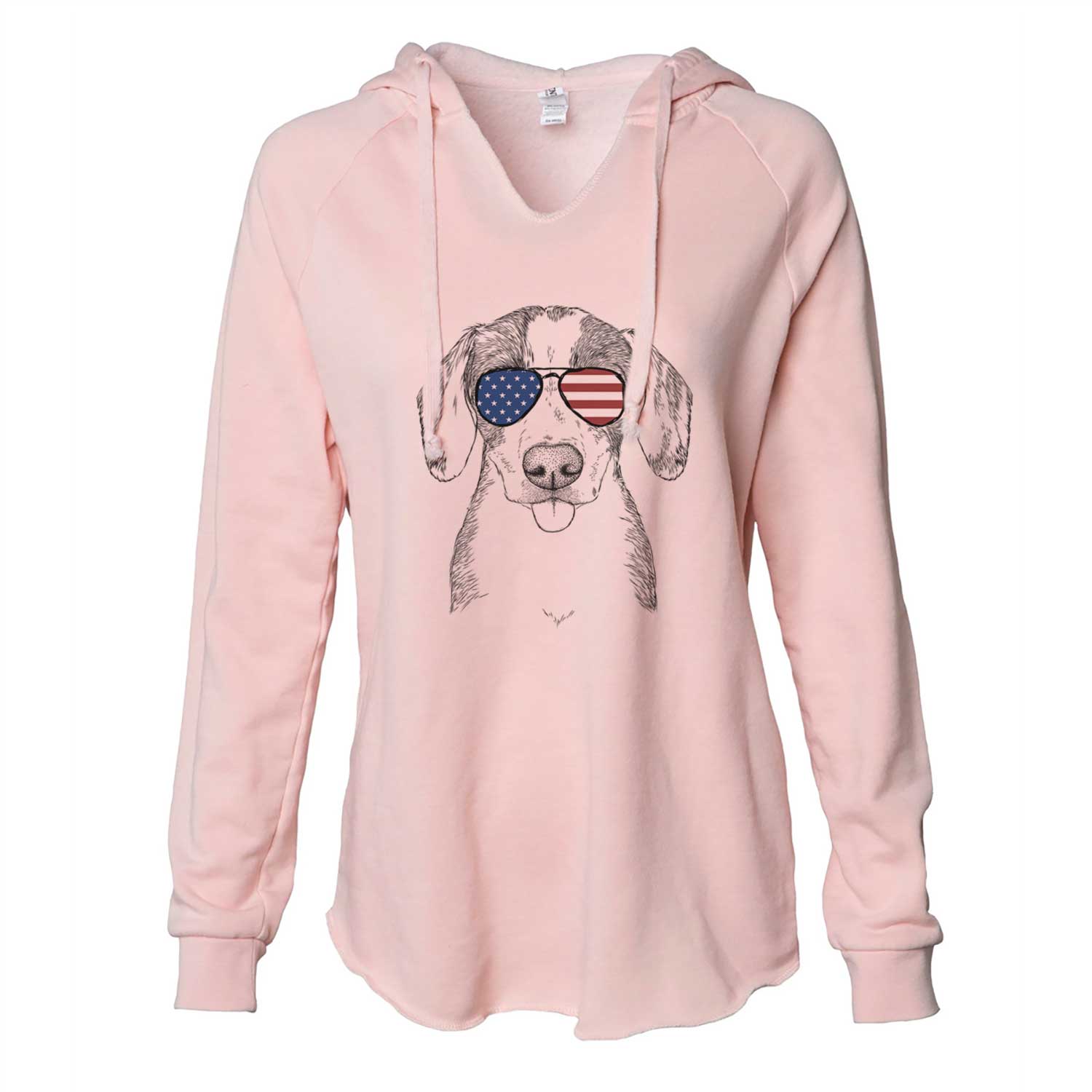USA SophiePea the Mixed Breed - Cali Wave Hooded Sweatshirt