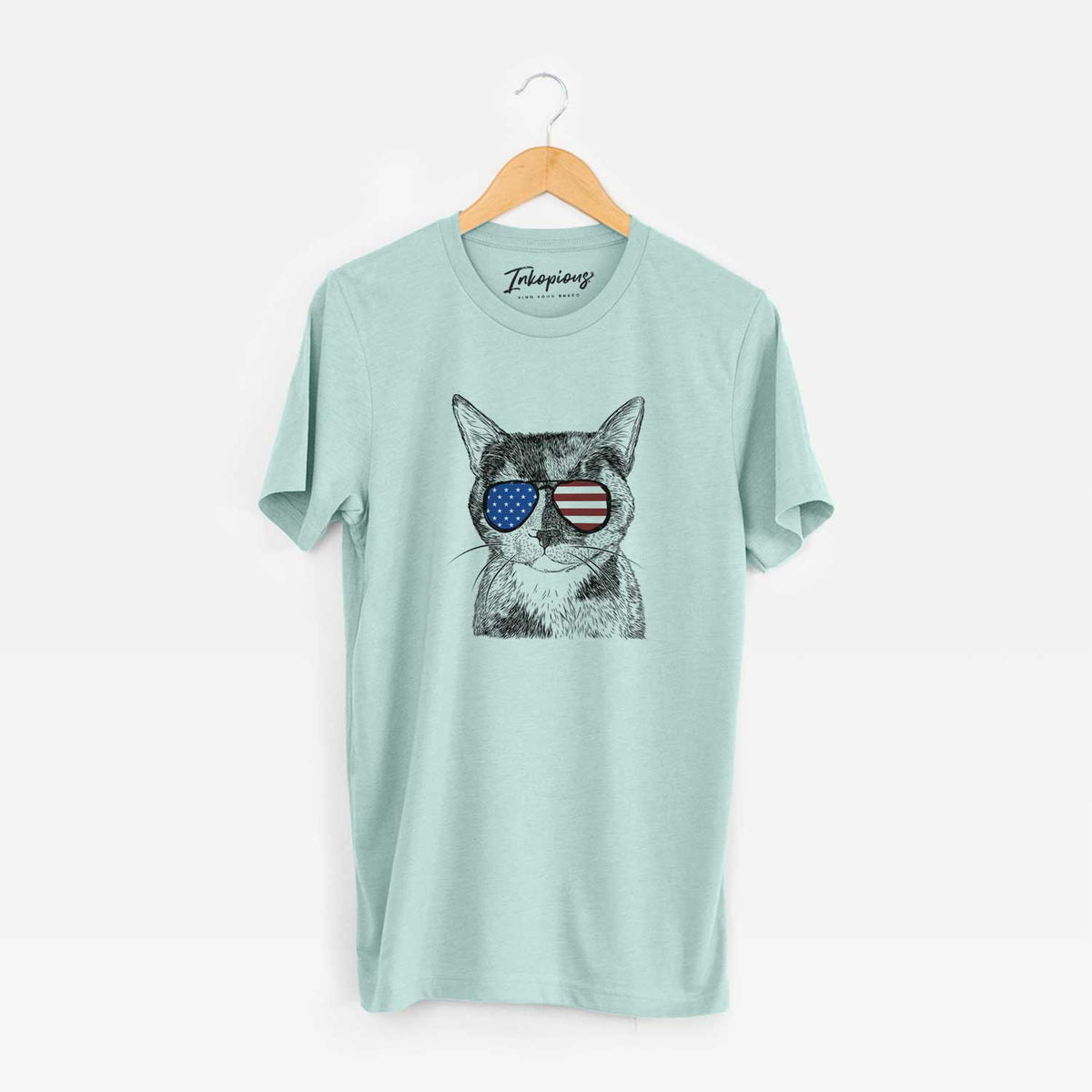 USA Spooky Kitty the Tortoiseshell Cat - Unisex Crewneck