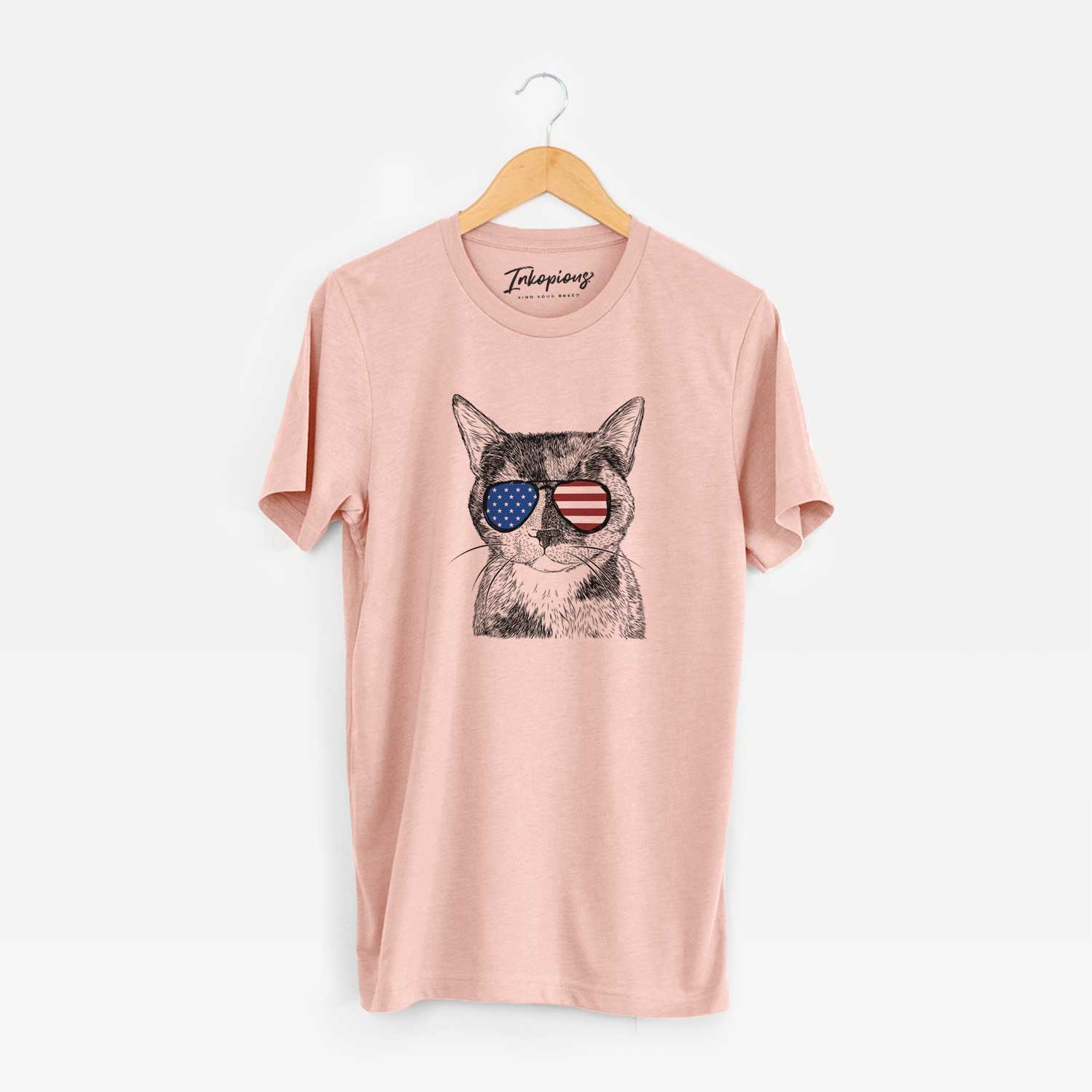 USA Spooky Kitty the Tortoiseshell Cat - Unisex Crewneck