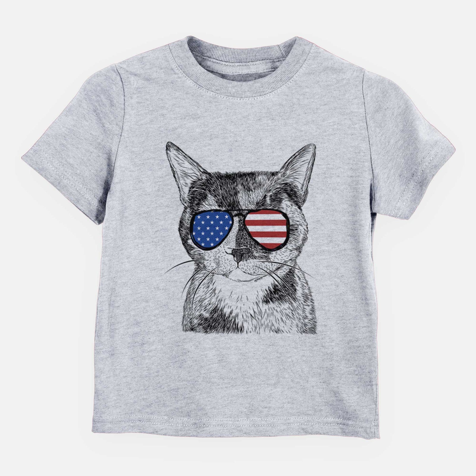 USA Spooky Kitty the Tortoiseshell Cat - Kids/Youth/Toddler Shirt