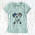 USA Spot the Dalmatian - Women's Perfect V-neck Shirt