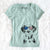 USA Spot the Dalmatian - Women's Perfect V-neck Shirt