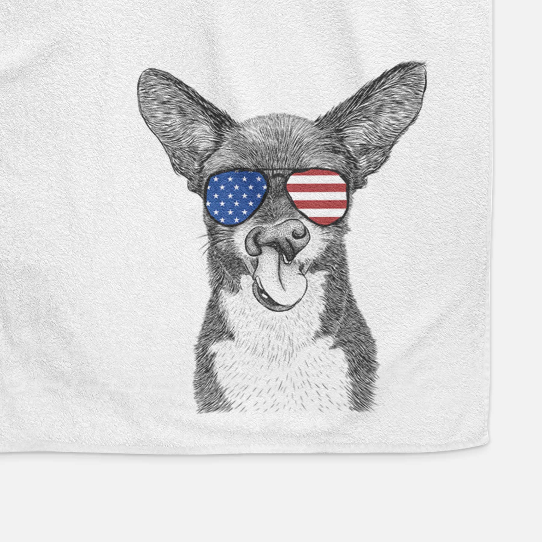 Sprout the Chihuahua Mix Decorative Hand Towel