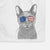 Stanley the Russian Blue Cat Decorative Hand Towel