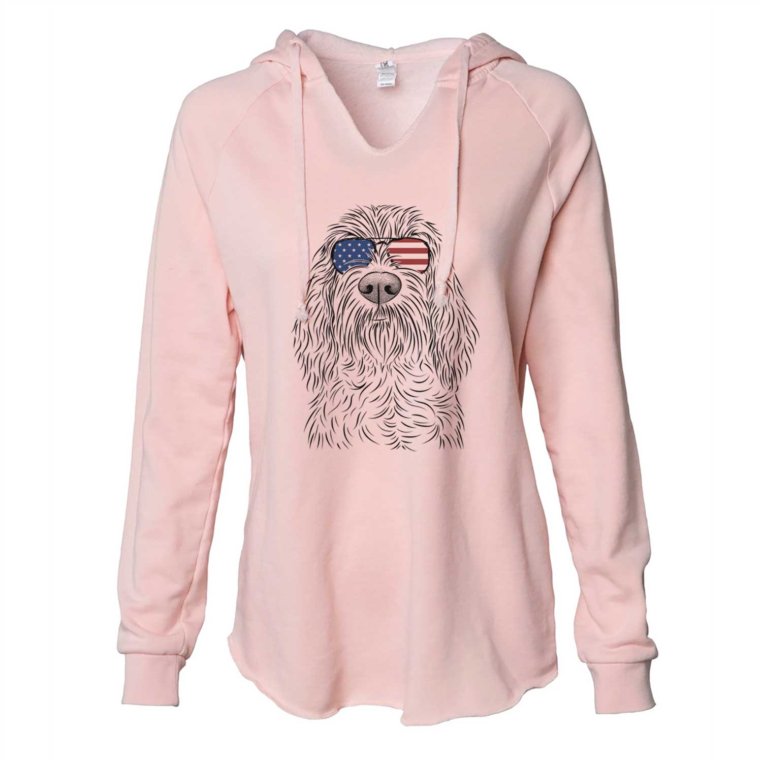 USA Stefano the Spinone Italiano - Cali Wave Hooded Sweatshirt