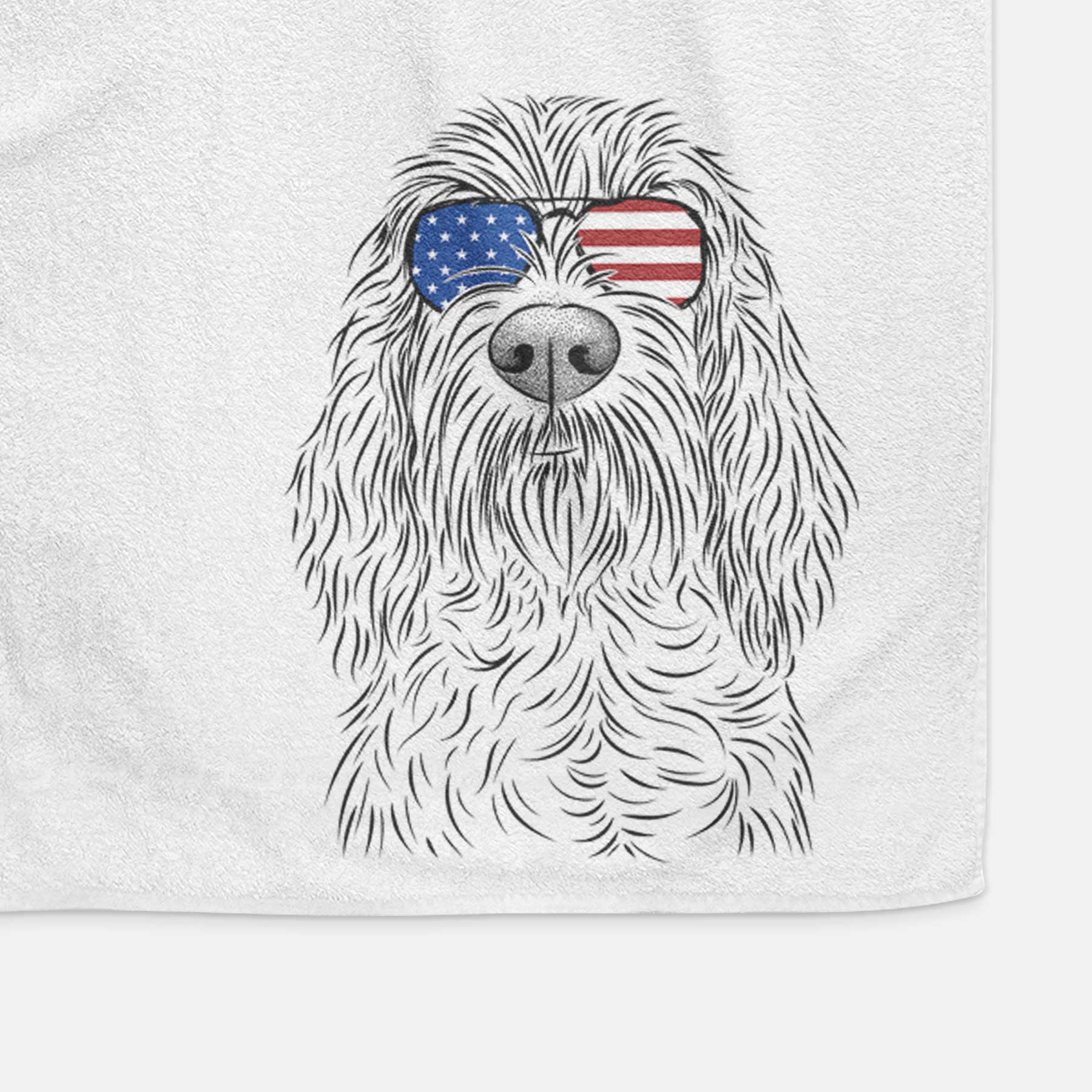 Stefano the Spinone Italiano Decorative Hand Towel