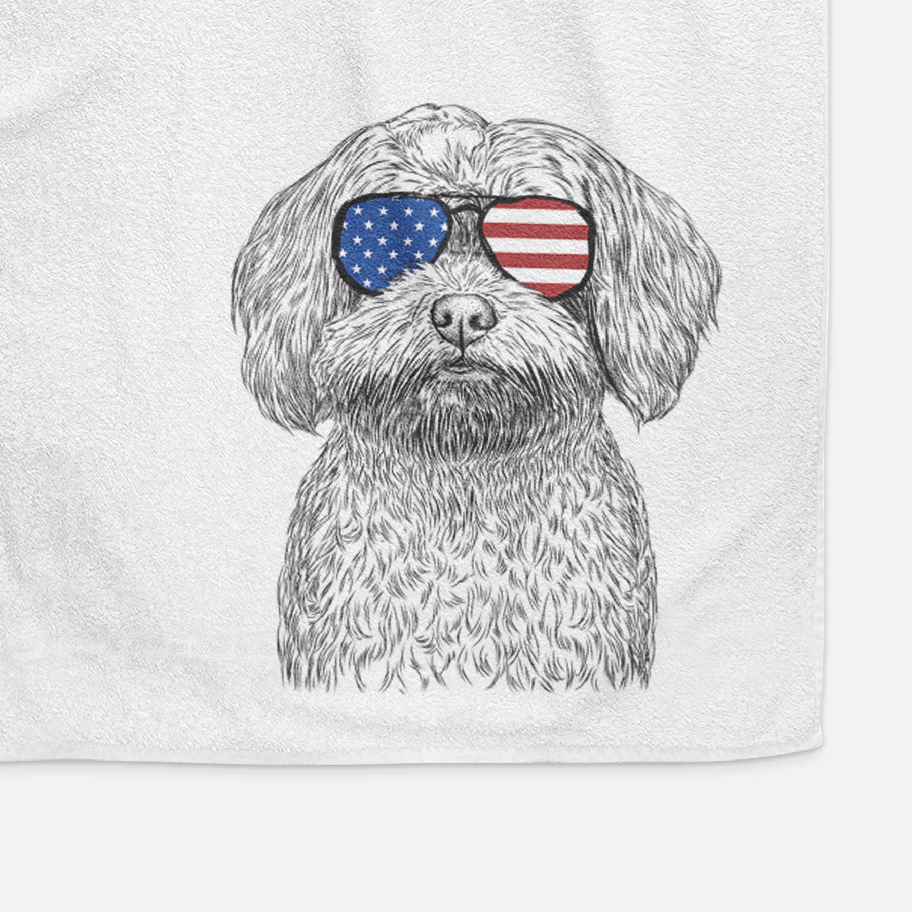 Stella the Shih Tzu Mix Decorative Hand Towel