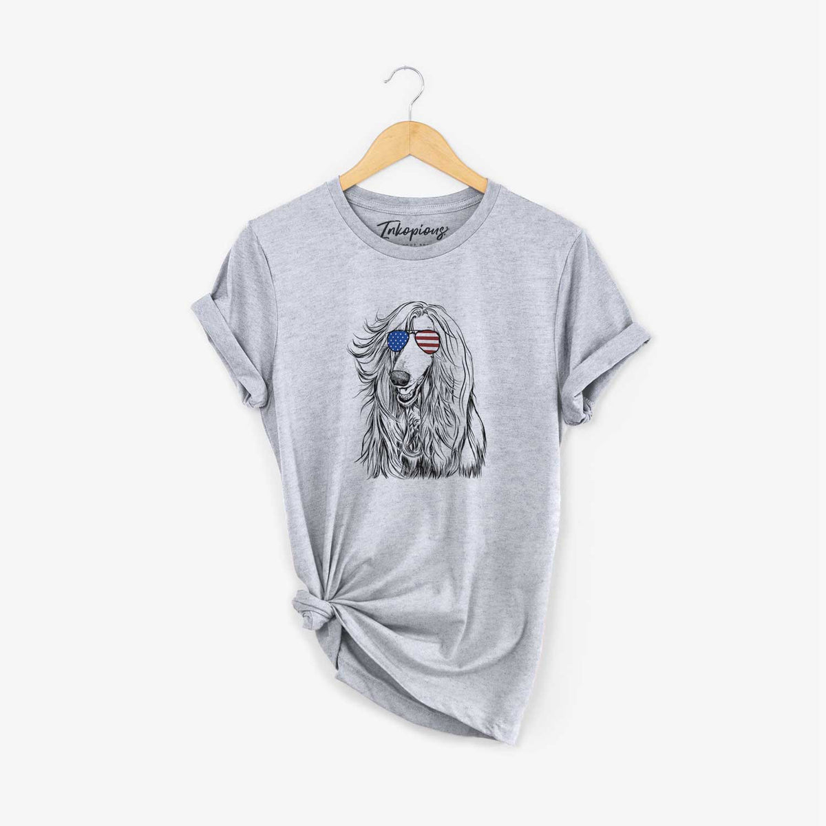 USA Sterling the Afghan Hound - Unisex Crewneck