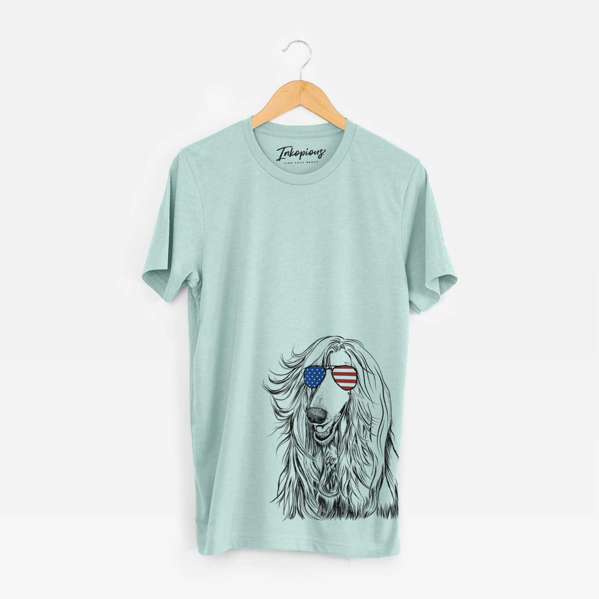 USA Sterling the Afghan Hound - Unisex Crewneck