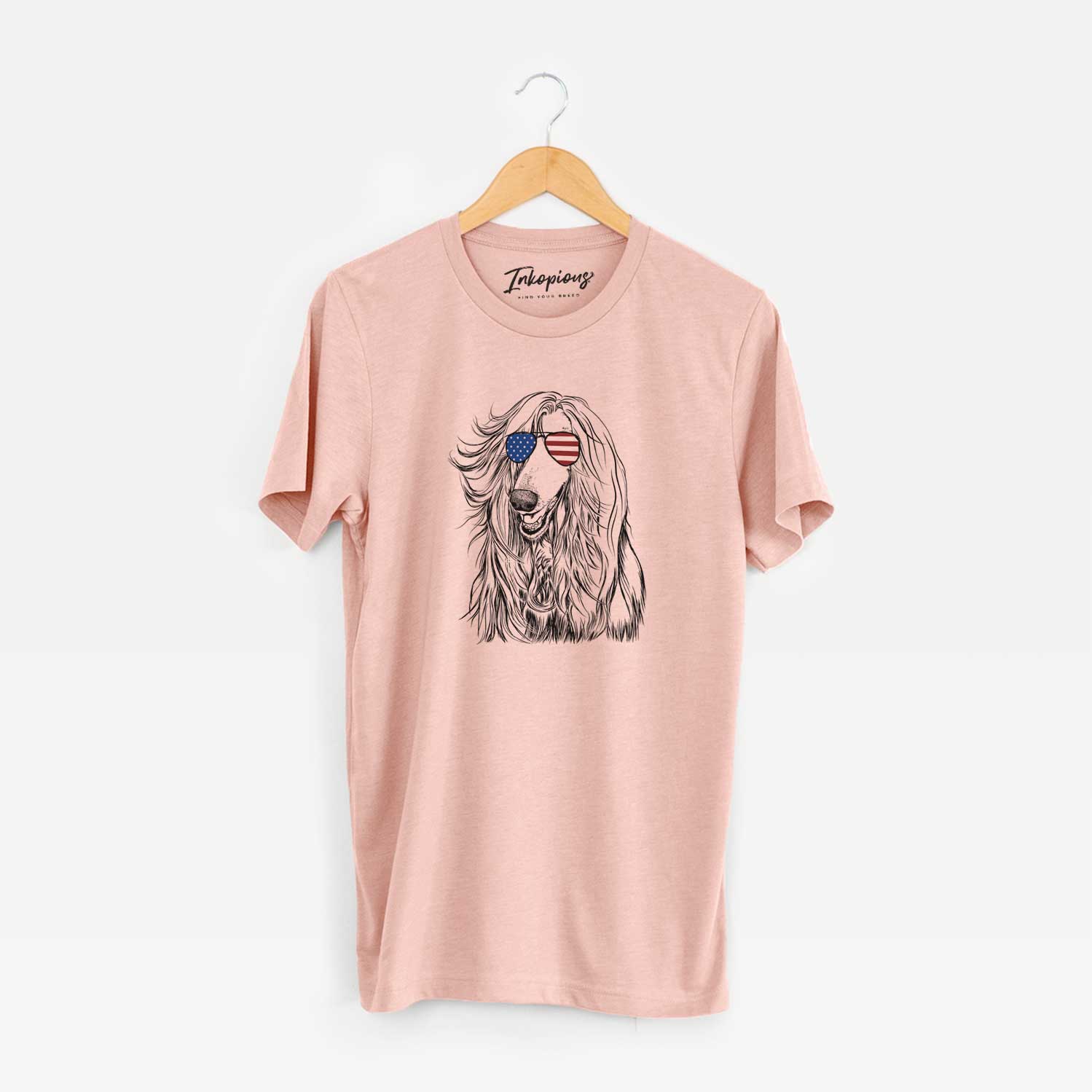 USA Sterling the Afghan Hound - Unisex Crewneck