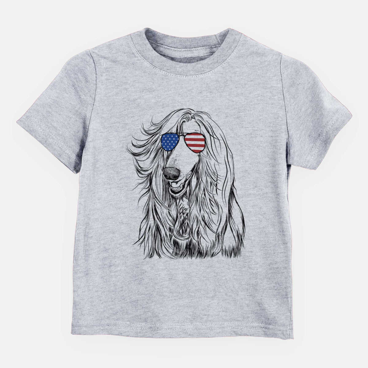 USA Sterling the Afghan Hound - Kids/Youth/Toddler Shirt