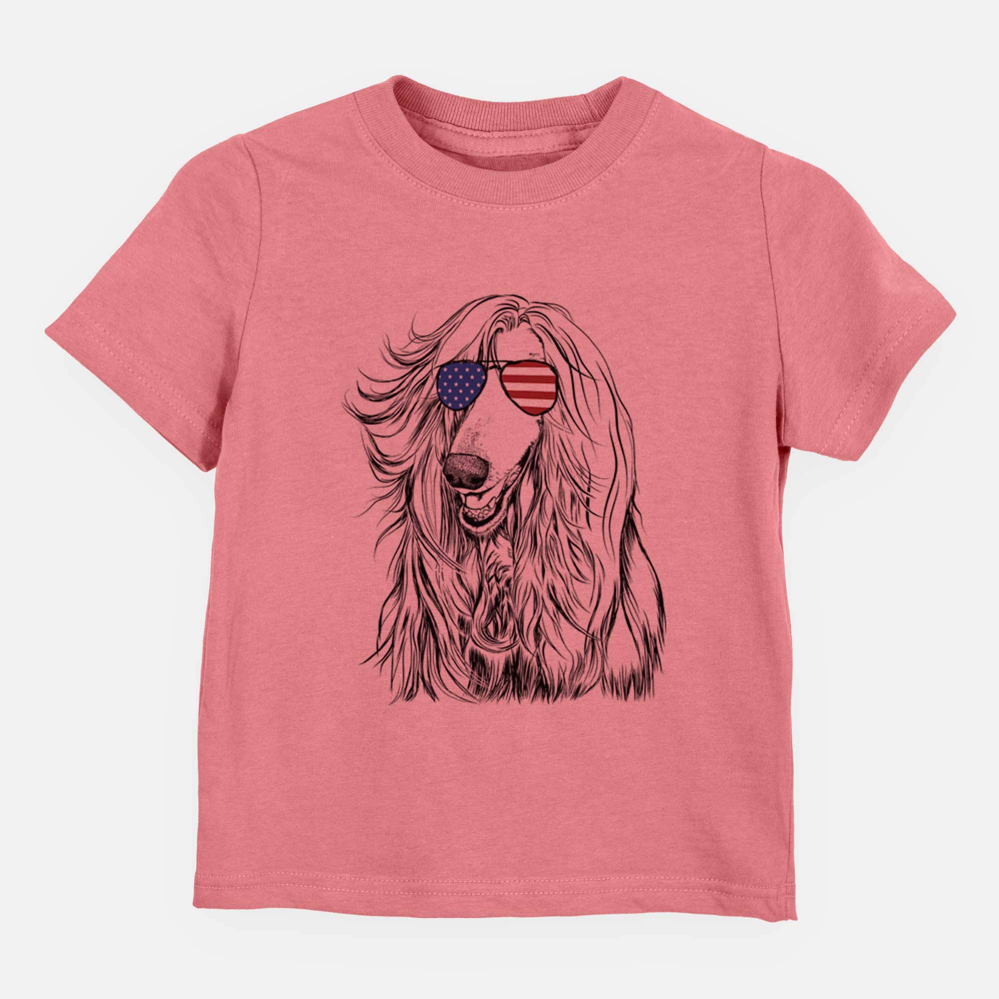 USA Sterling the Afghan Hound - Kids/Youth/Toddler Shirt