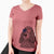 USA Stormy the Gordon Setter - Women's Perfect V-neck Shirt