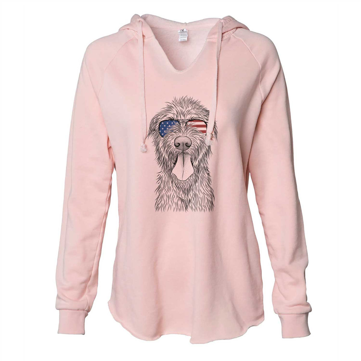 USA Sullivan the Irish Wolfhound - Cali Wave Hooded Sweatshirt