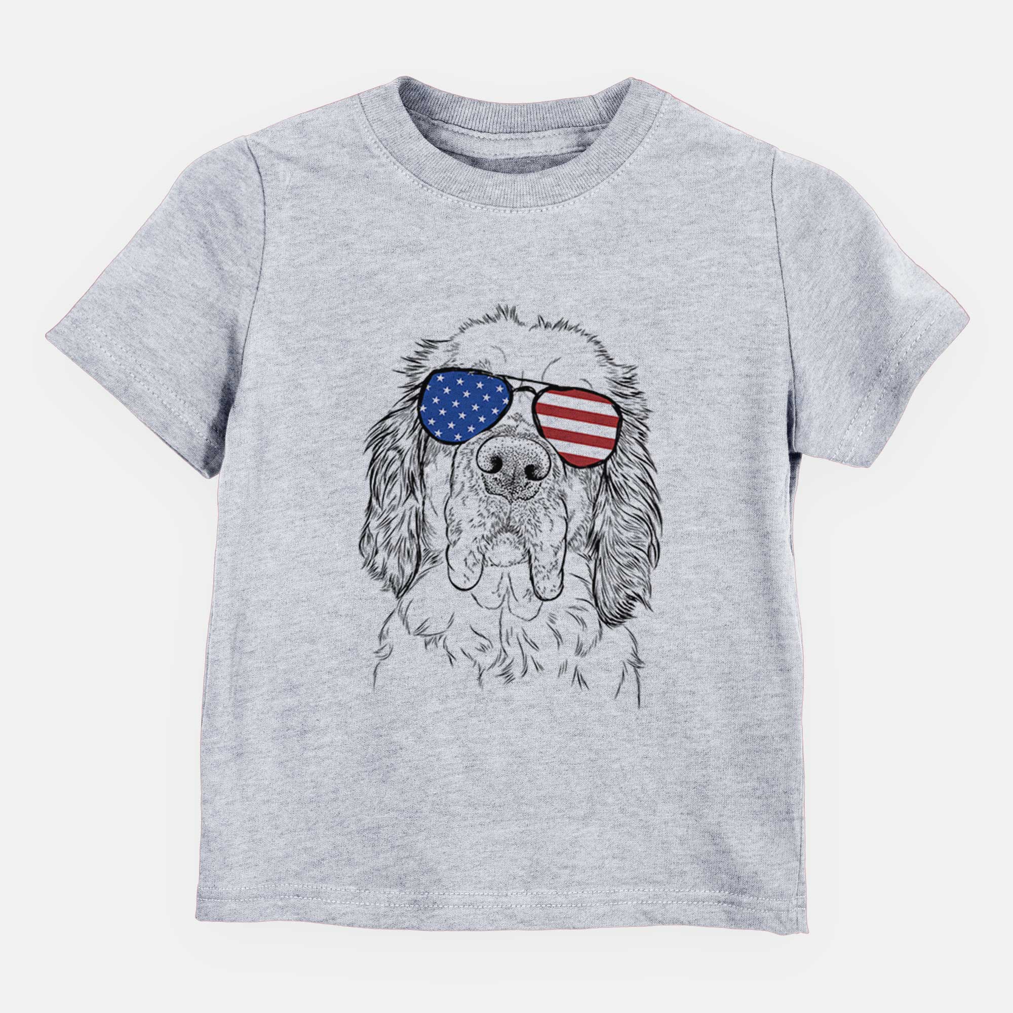 USA Sully the Clumber Spaniel - Kids/Youth/Toddler Shirt