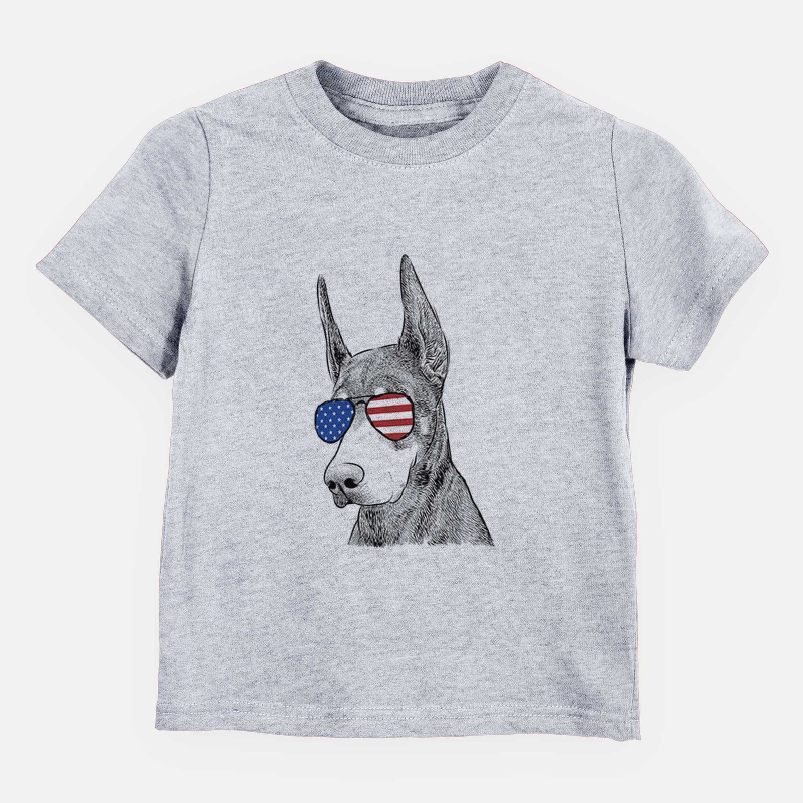 USA Sunny the Doberman Pinscher - Kids/Youth/Toddler Shirt