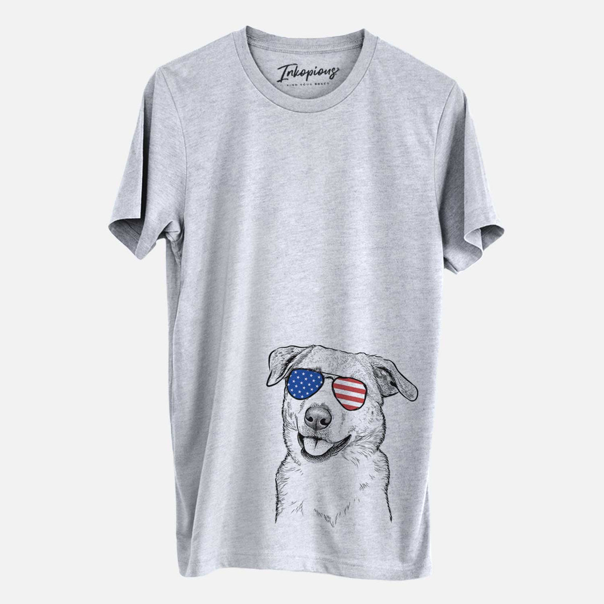 USA Sydney the Great Pyrenees Australian Shepherd Mix - Unisex Crewneck