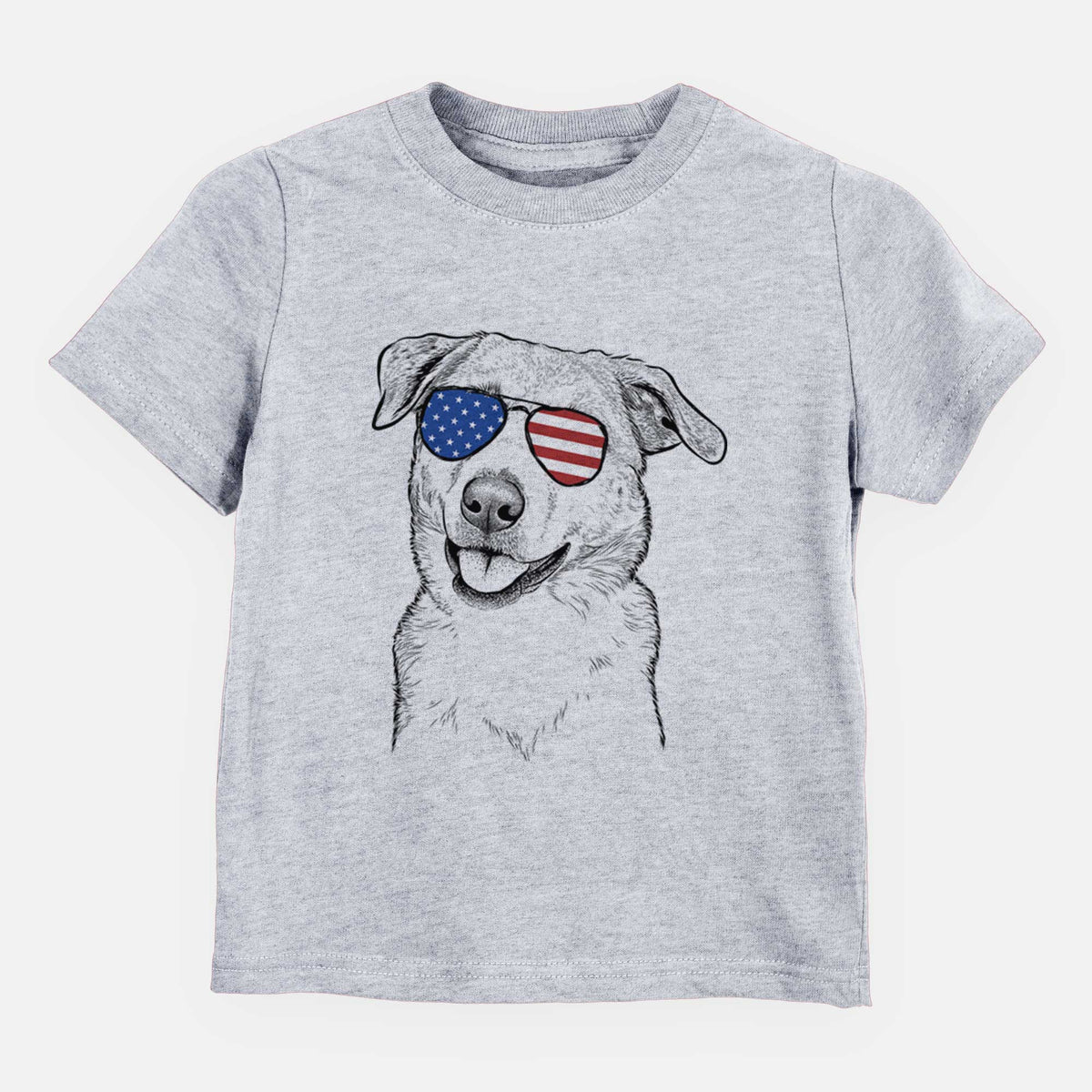 USA Sydney the Great Pyrenees Australian Shepherd Mix - Kids/Youth/Toddler Shirt
