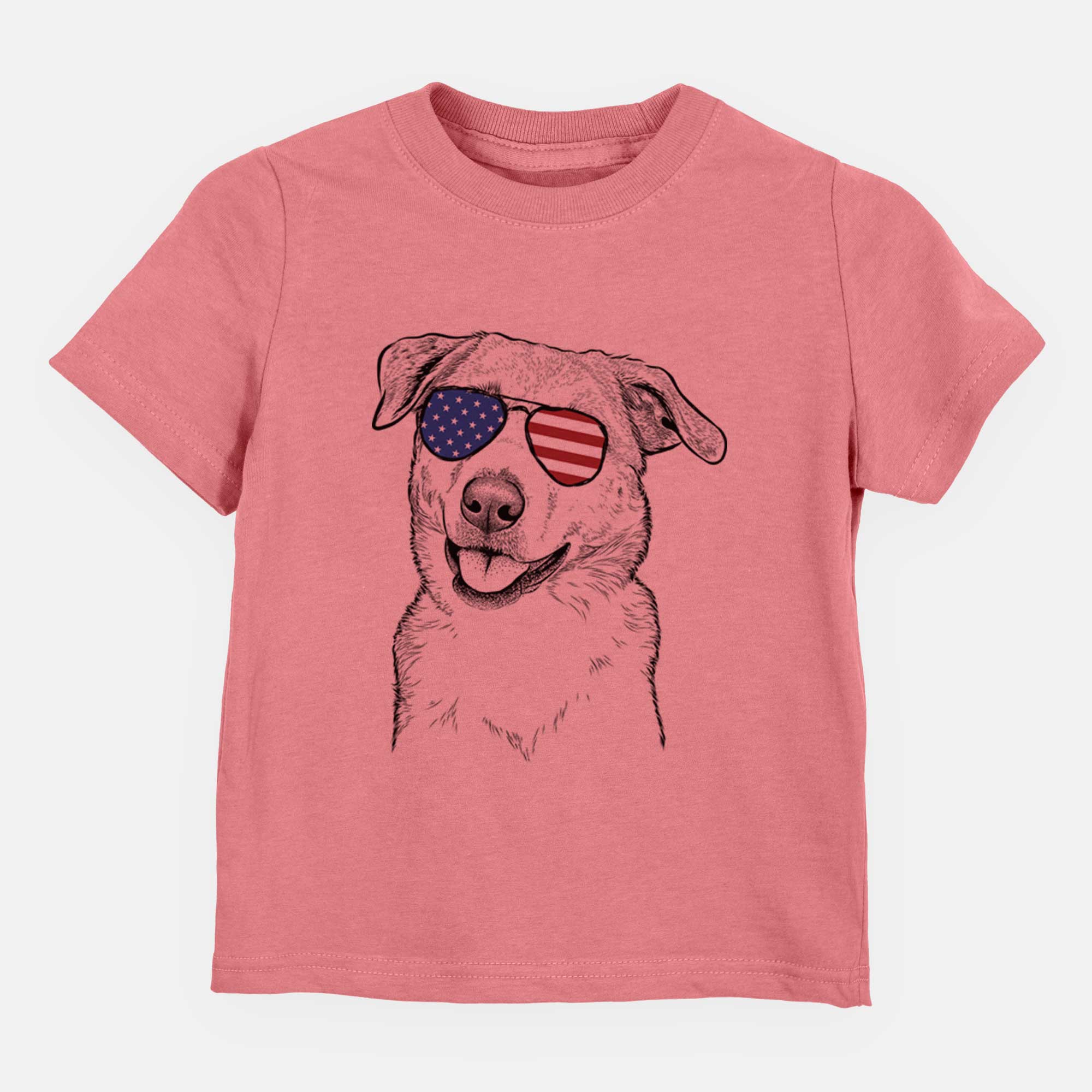 USA Sydney the Great Pyrenees Australian Shepherd Mix - Kids/Youth/Toddler Shirt