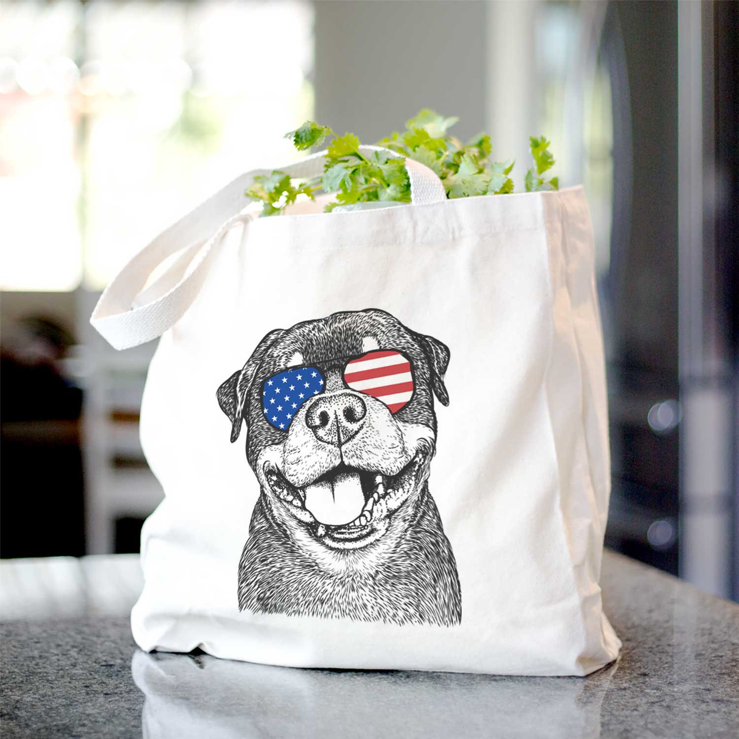 Talos the Rottweiler - Tote Bag