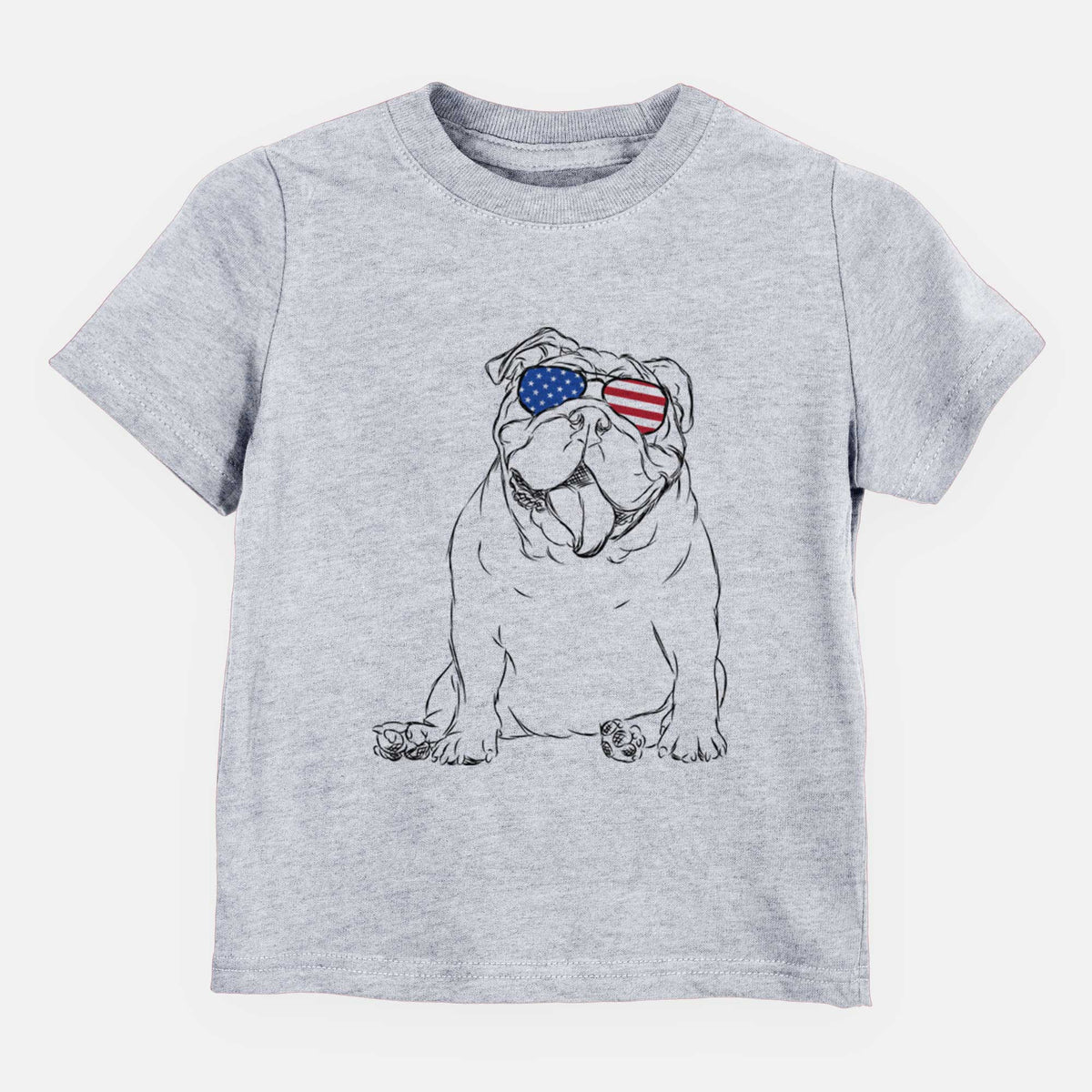 USA Tank the English Bulldog - Kids/Youth/Toddler Shirt