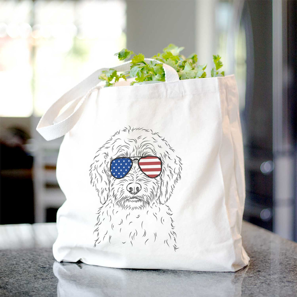 Teddy the Labradoodle - Tote Bag
