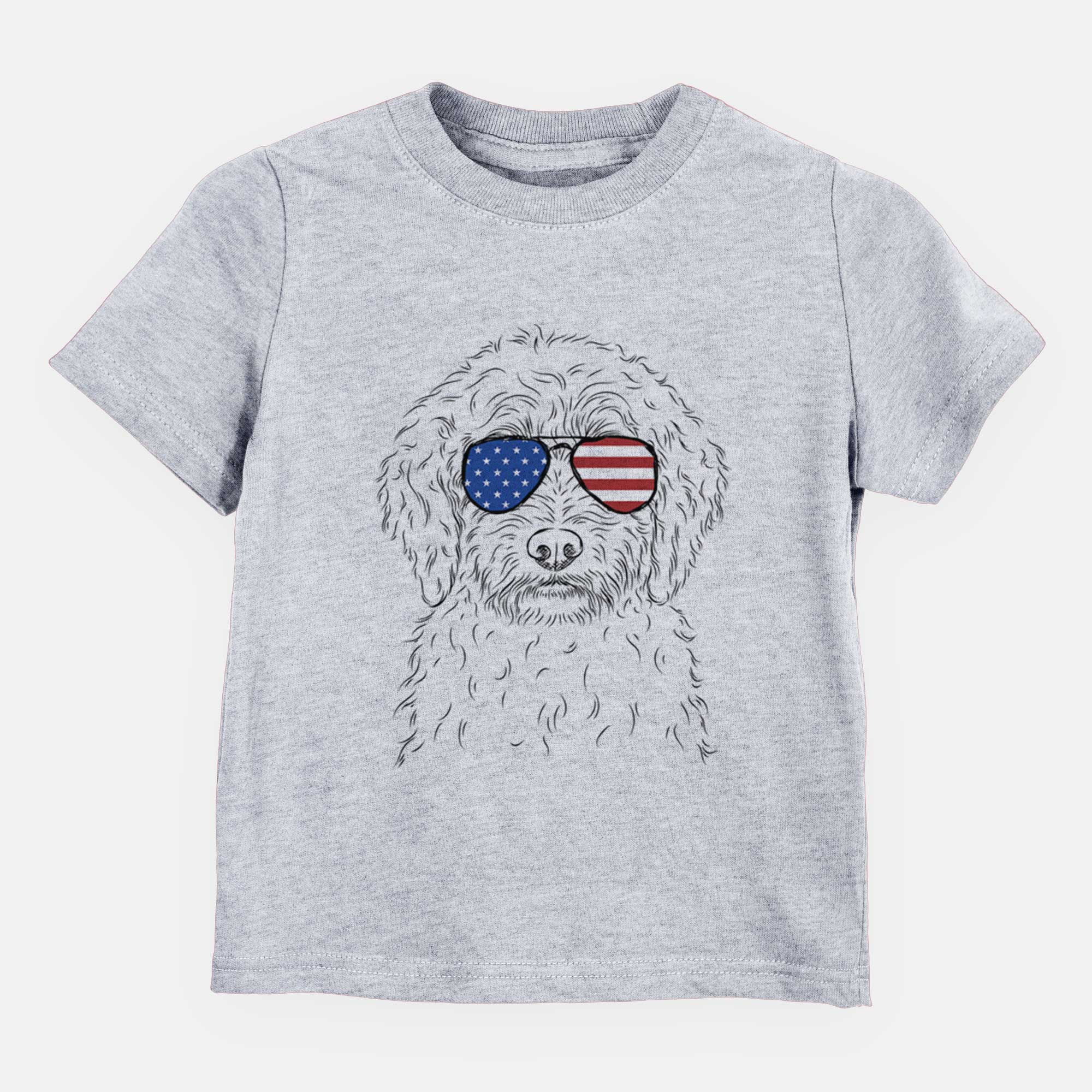 USA Teddy the Labradoodle - Kids/Youth/Toddler Shirt