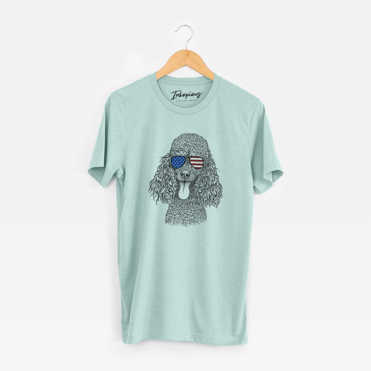 USA Teddy the Mini Poodle - Unisex Crewneck