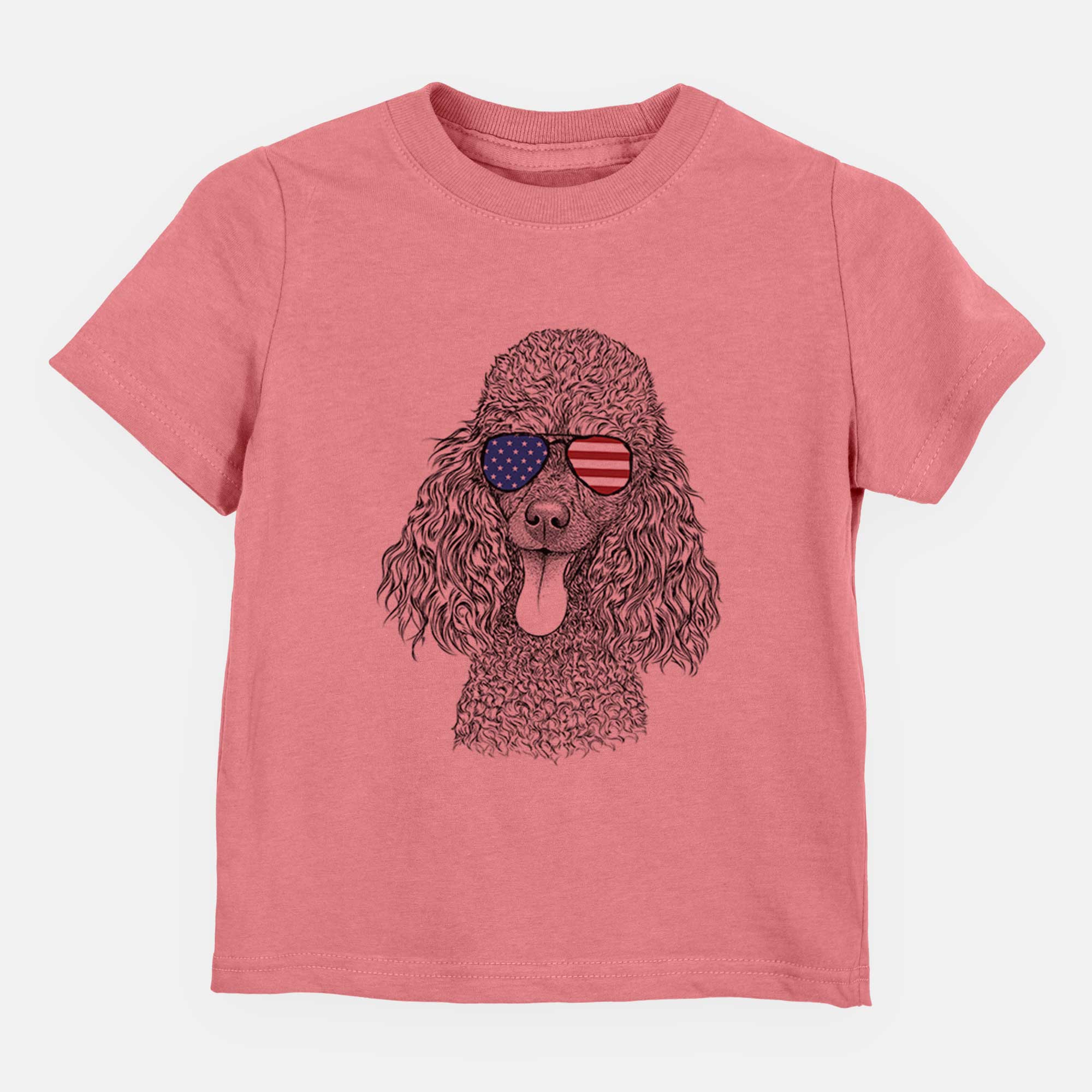 USA Teddy the Mini Poodle - Kids/Youth/Toddler Shirt