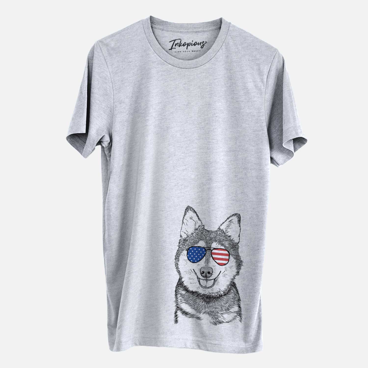 USA Tellie the Alaskan Klee Kai - Unisex Crewneck