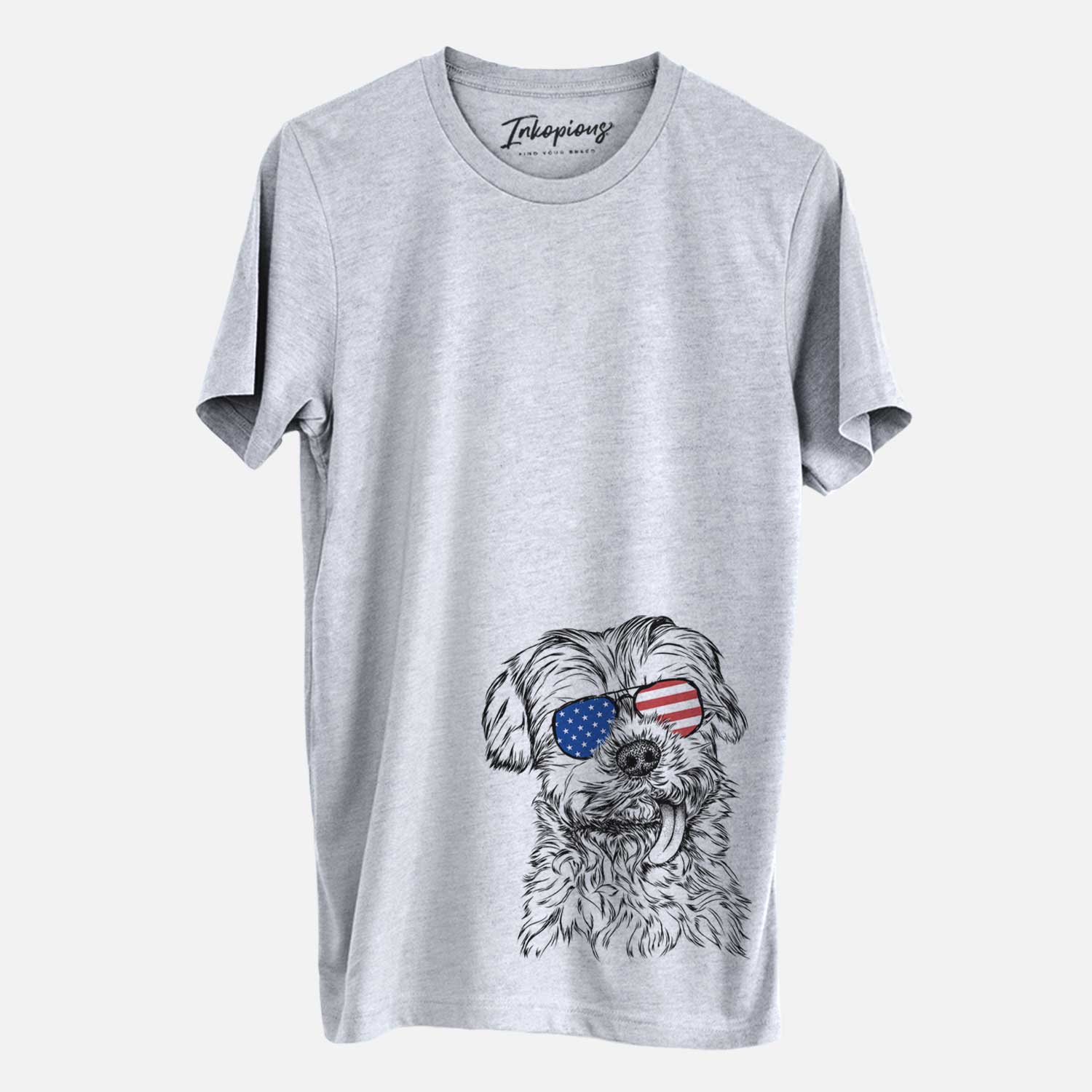 USA Tiny Titan the Shih Tzu - Unisex Crewneck