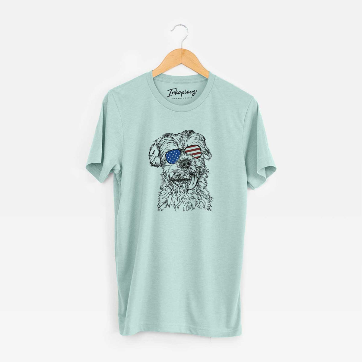 USA Tiny Titan the Shih Tzu - Unisex Crewneck
