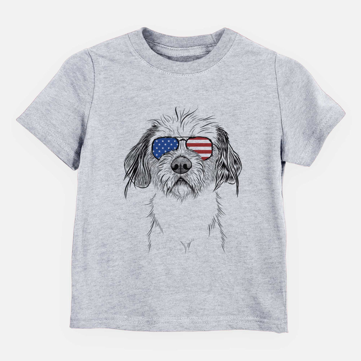 USA Tiny Tucker the Mixed Breed - Kids/Youth/Toddler Shirt