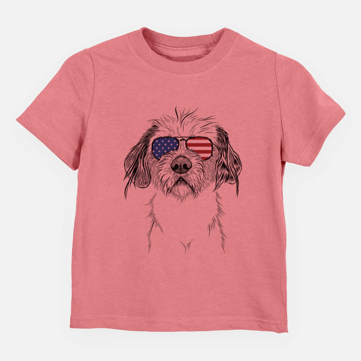 USA Tiny Tucker the Mixed Breed - Kids/Youth/Toddler Shirt