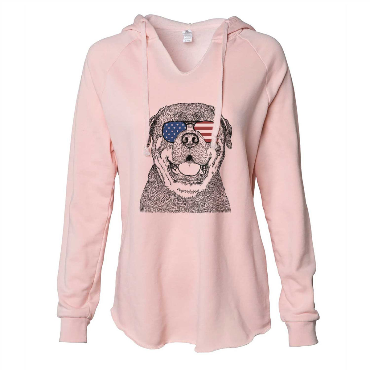 USA Titan the Rottweiler - Cali Wave Hooded Sweatshirt