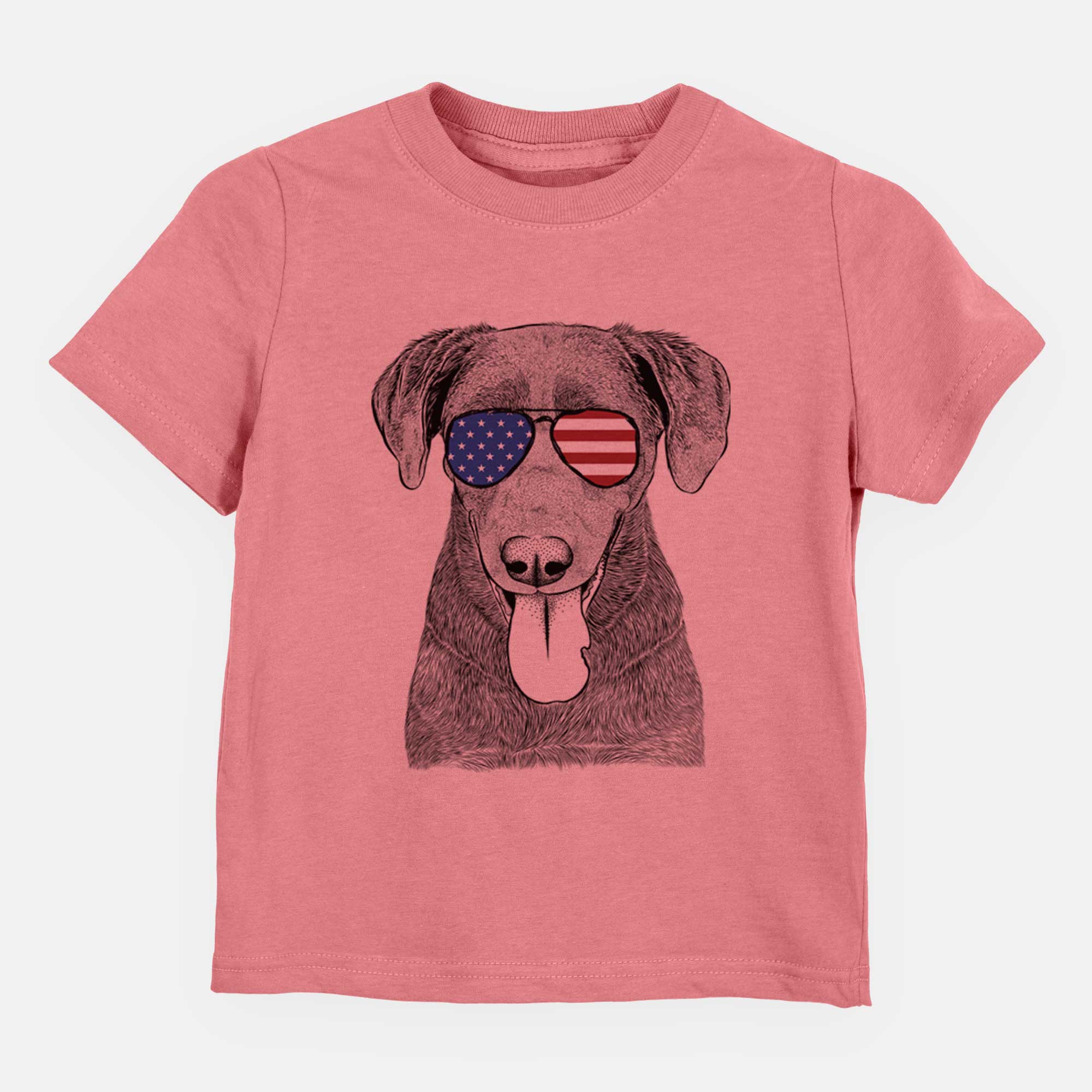 USA Tobes the Chocolate Lab - Kids/Youth/Toddler Shirt