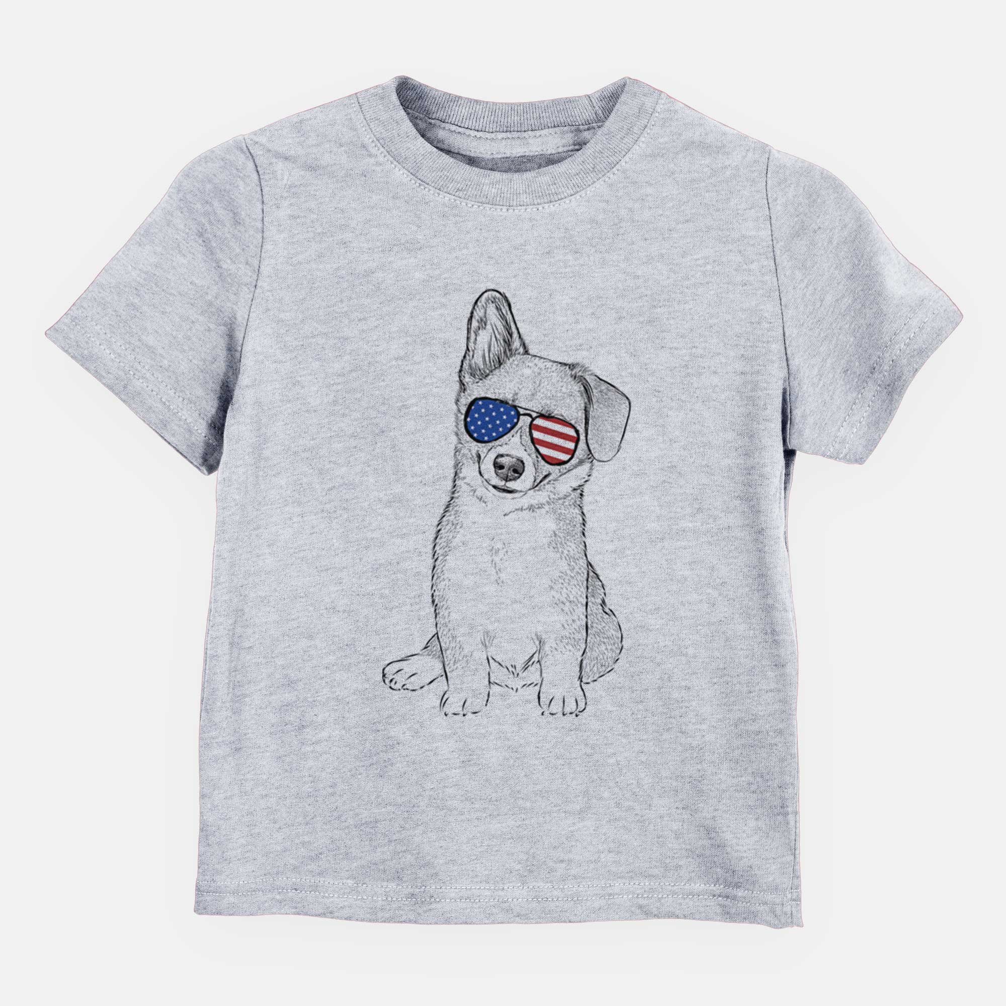 USA Toby the Corgi Puppy - Kids/Youth/Toddler Shirt