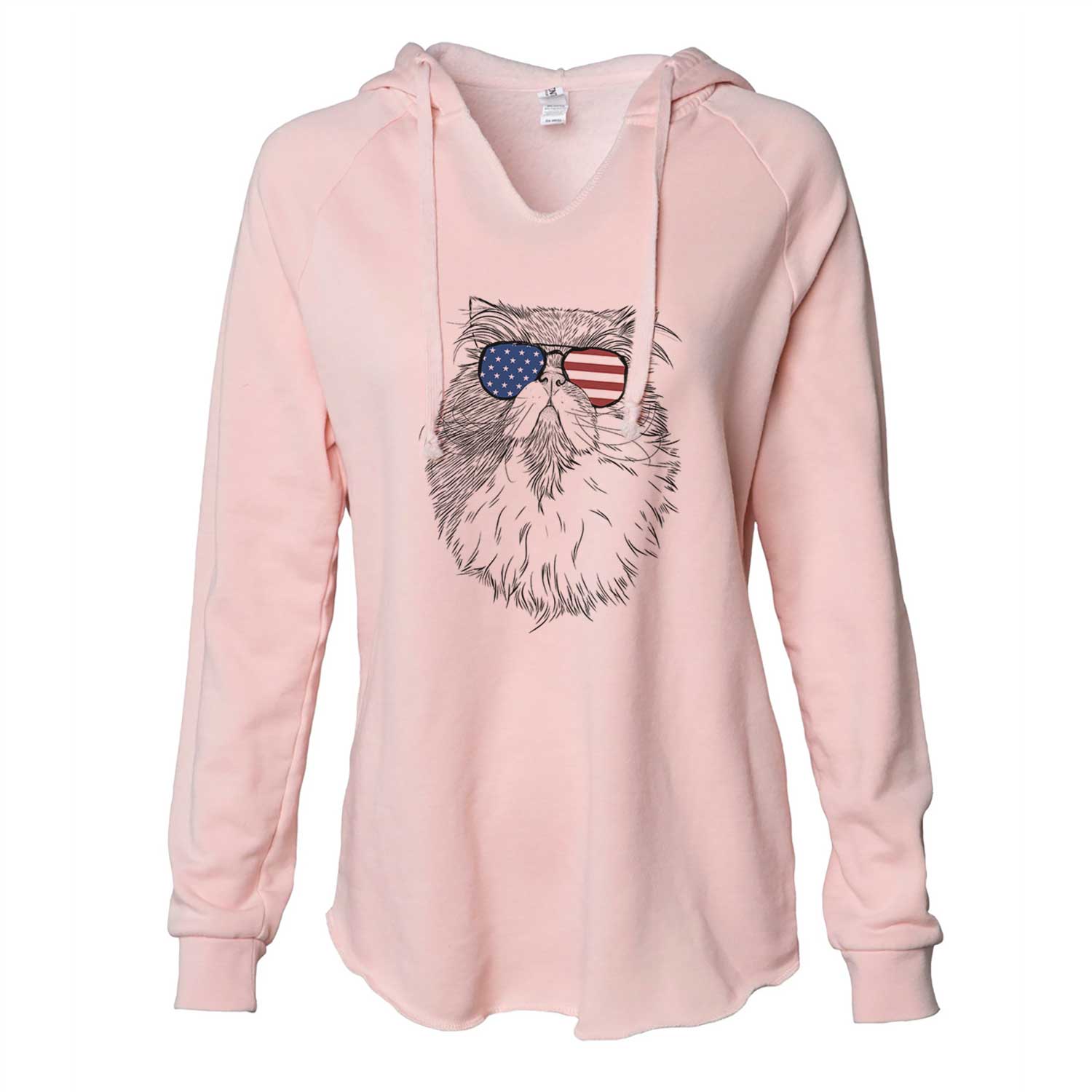 USA Tookie the Perisan Cat - Cali Wave Hooded Sweatshirt
