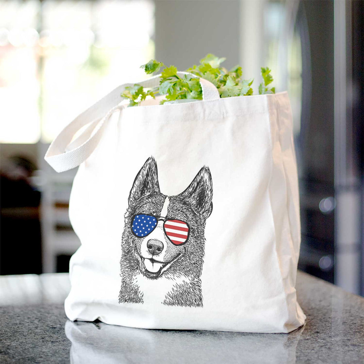 Tosca the Karelian Bear Dog - Tote Bag