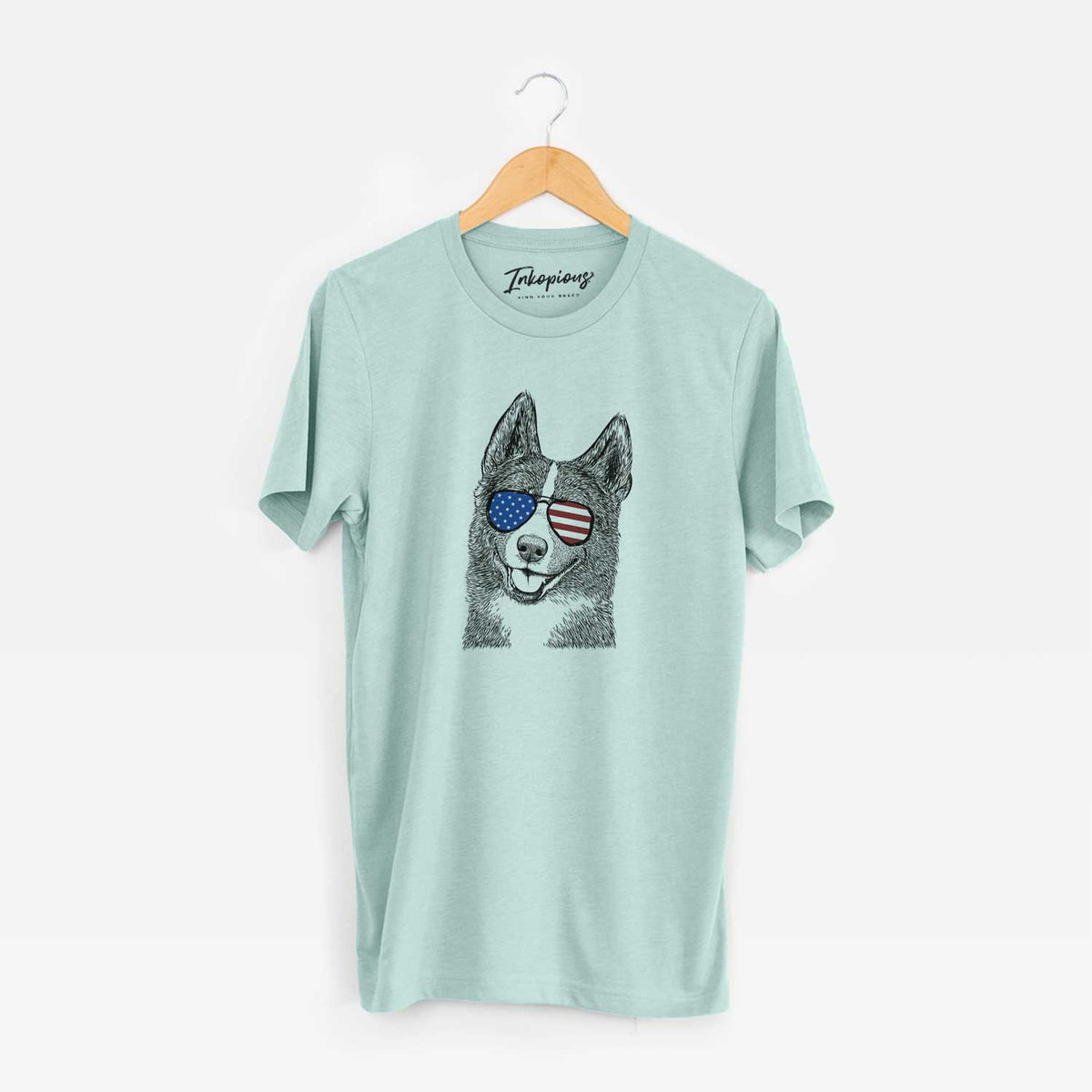 USA Tosca the Karelian Bear Dog - Unisex Crewneck