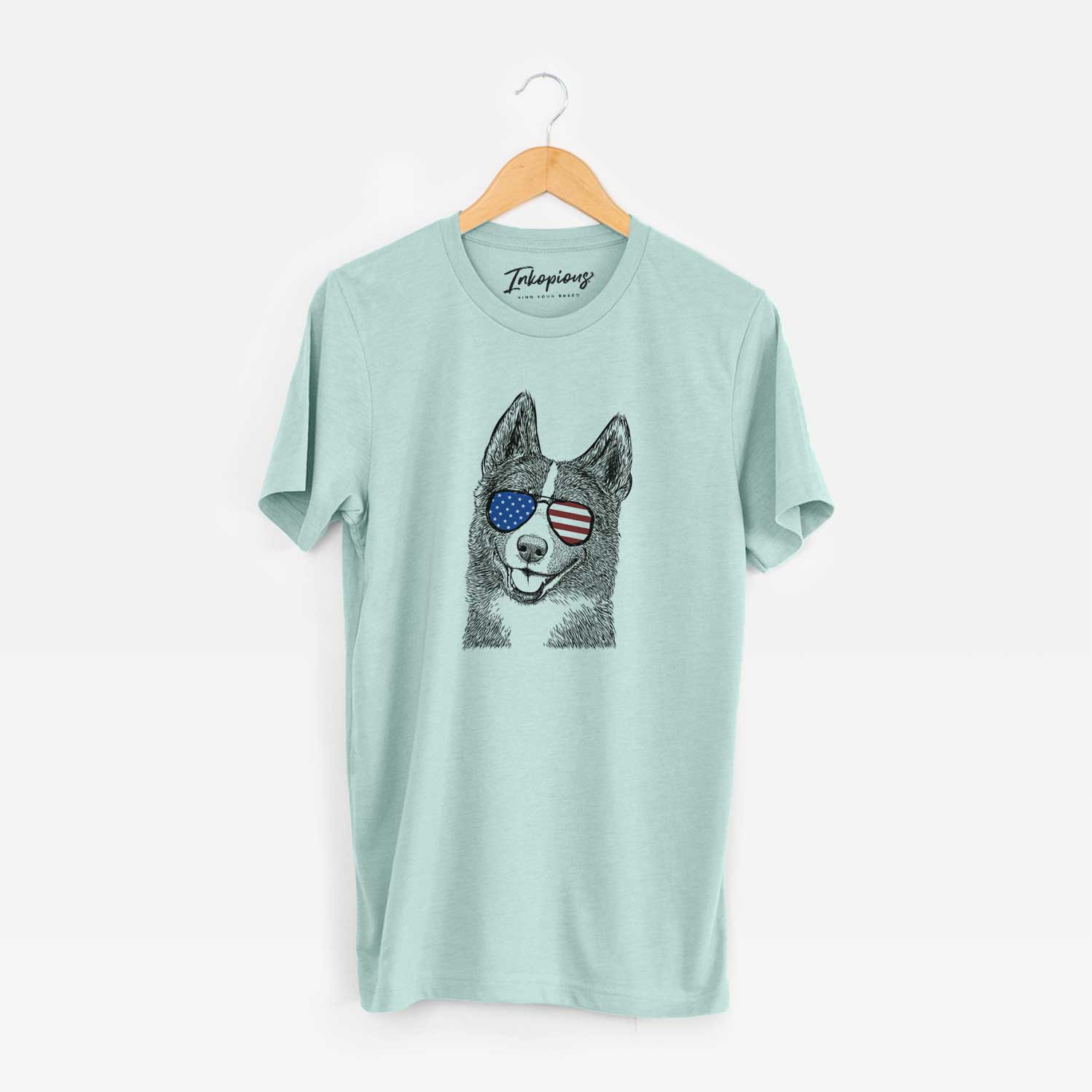 USA Tosca the Karelian Bear Dog - Unisex Crewneck