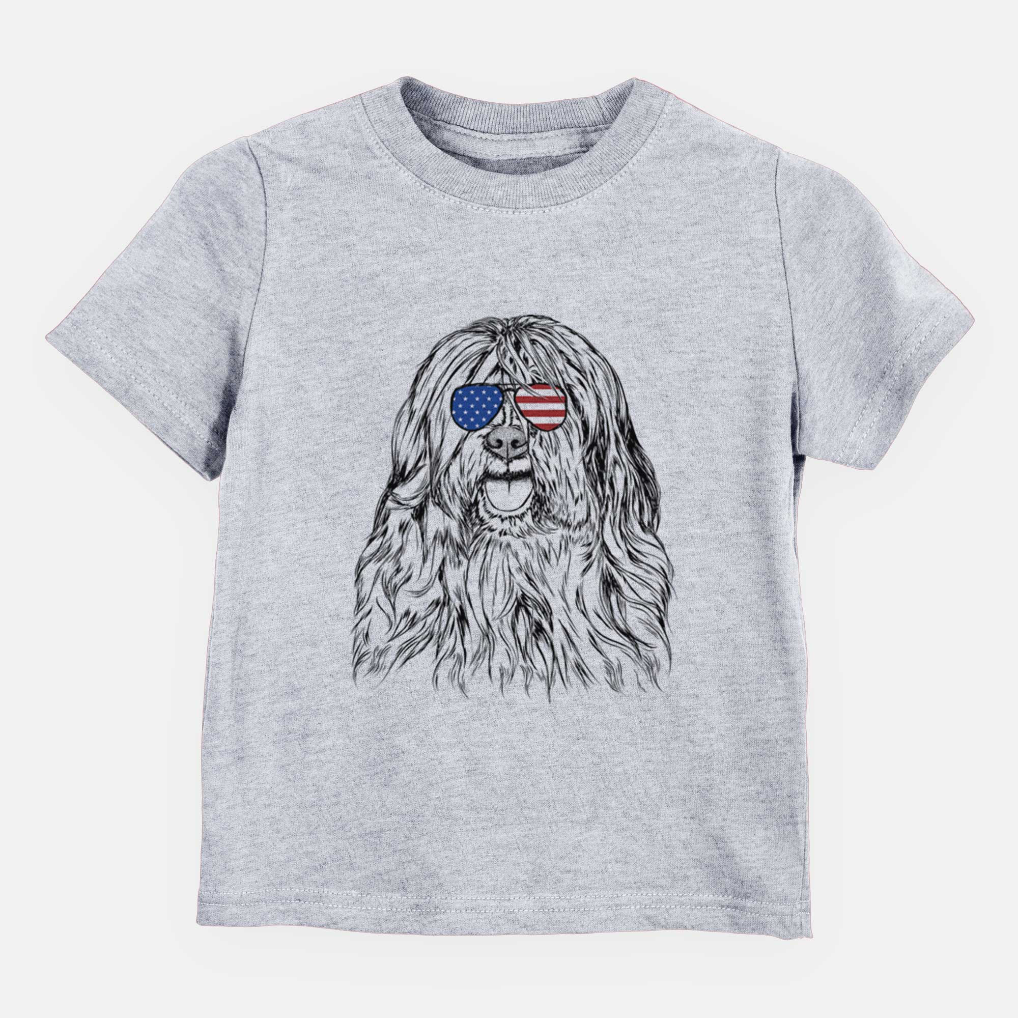 USA Trinket the Tibetan Terrier - Kids/Youth/Toddler Shirt