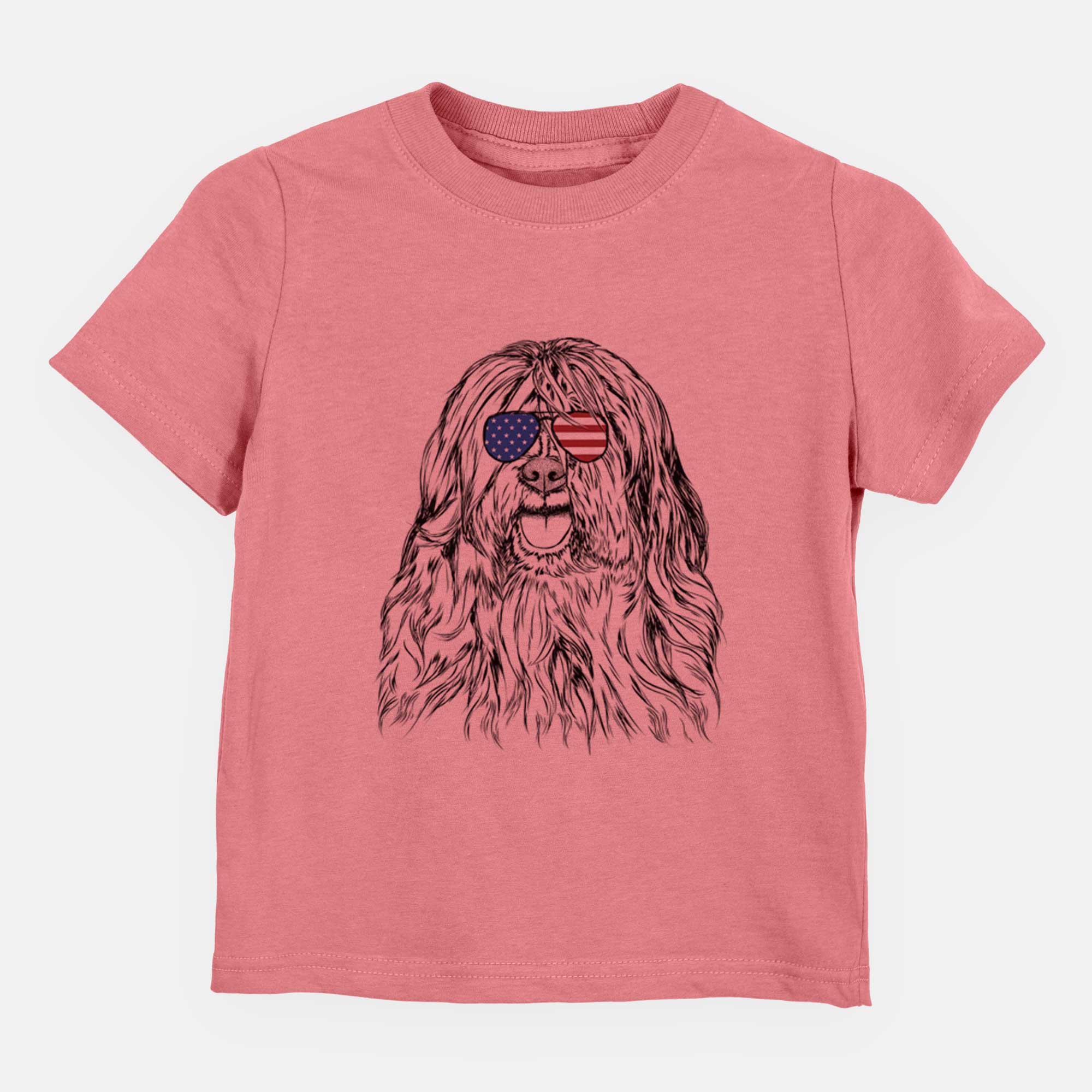 USA Trinket the Tibetan Terrier - Kids/Youth/Toddler Shirt