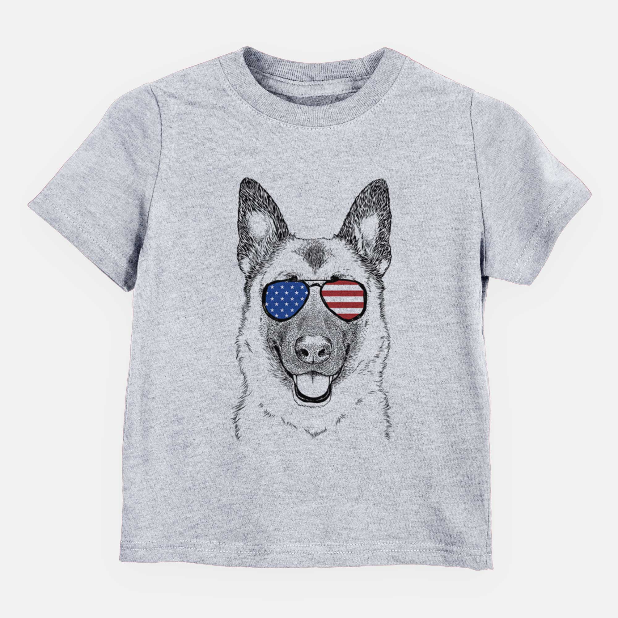 USA Trooper the German Shepherd - Kids/Youth/Toddler Shirt