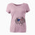 USA Trooper the Hound Mix - Women's Perfect V-neck Shirt