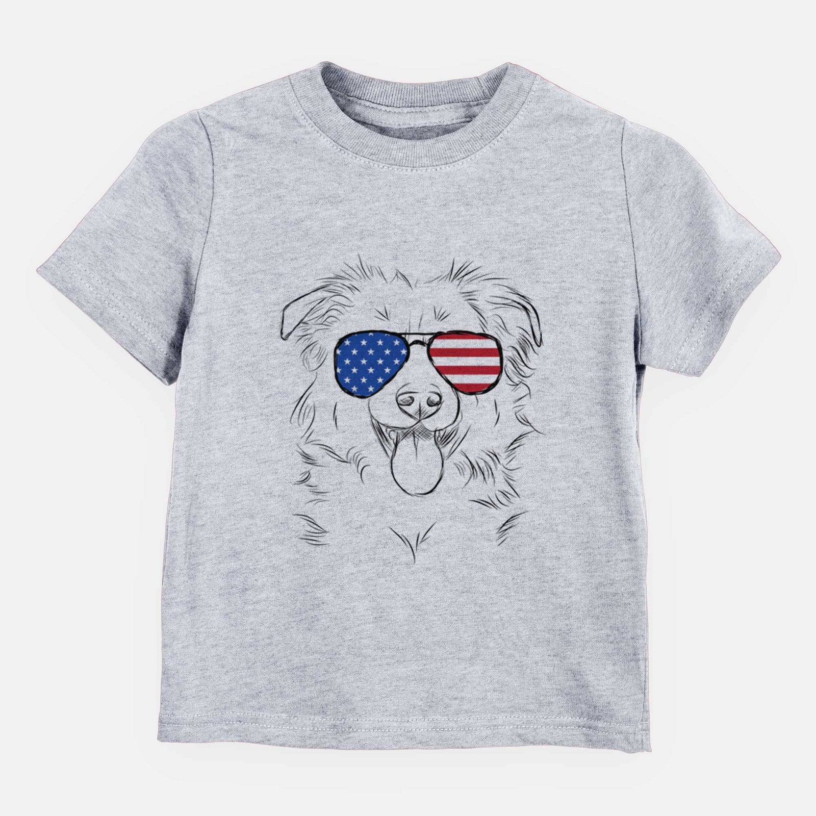 USA Tucker the Collie Shepherd - Kids/Youth/Toddler Shirt